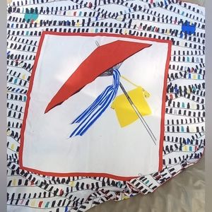 Christian DIOR Silk XL 52" x 52" Scarf Shawl Wrap